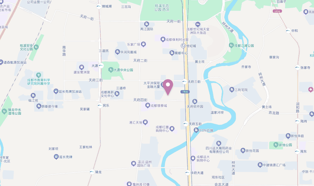 OCG国际中心位置地图